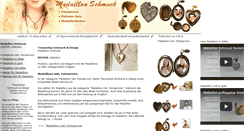 Desktop Screenshot of medaillon-schmuck.de